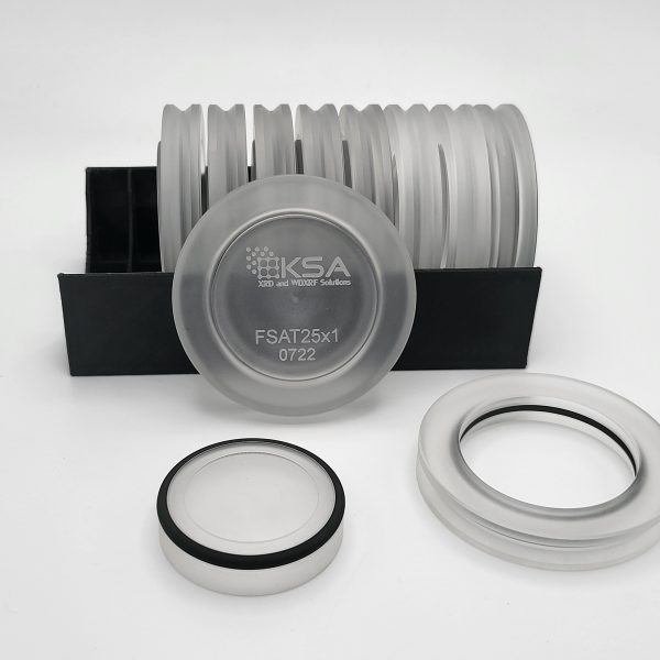 Plastic barrier film for air-sensitive sample holders